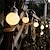 preiswerte LED Lichterketten-LED-Solar-Lichterketten im Freien 3,5 m G50 Retro-Glühbirne Feengartenlicht wasserdicht für Terrasse, Hochzeit, Party, Terrasse, Kaffeehaus, Weihnachtsdekoration, Lampe