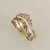 Χαμηλού Κόστους Δαχτυλίδια-Δαχτυλίδι Πάρτι Κλασσικό Χρυσό Τριανταφυλλί Ασημί Χρυσό Κράμα Απλός Κομψό 1 τεμ / Γυναικεία / Δώρο / Καθημερινά