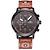 voordelige Quartz-horloges-heren casual mode va-2072 quartz uurwerk riem sport waterdicht horloge mannen sport goedkoop horloge
