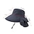 cheap Men&#039;s Hats-Women&#039;s Bucket Hat Sun Hat Navy Back Wide Brim with Neck Flap Sports &amp; Outdoor UV Sun Protection Sunscreen UV Protection Breathable