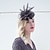 cheap Fascinators-Elegant Romantic Tulle / Flax / Feathers Fascinators with Feather / Split Joint / Tulle 1 pc Special Occasion / Party / Evening Headpiece/Special Occasion