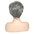 cheap Older Wigs-Gray Wigs for Women Short Grey Wigs for White Women Natural Wave Synthetic Full Old Lady Wig for Old Middle Age Women Office Lady