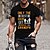 cheap Men&#039;s Casual T-shirts-Men&#039;s Cool Shirt T shirt Tee Letter Round Neck Print Normal Casual Short Sleeve Print Clothing Apparel Designer Simple Esencial