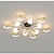 voordelige Plafondlichten en fans-110 cm plafondlamp led metalen artistieke stijl moderne luxe mode kroonluchter moderne sfeer huishoudelijke woonkamer slaapkamer lampen