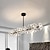 baratos Luzes pendentes-105 cm estilo floral candelabro pingente de cristal luz led aço inoxidável estilo artístico moderno sala de estar sala de jantar quarto