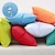 cheap Outdoor Pillow &amp; Covers-Candy Color Outdoor Waterproof Pillow Cover Outdoor Solid Color Functional Cushion Cover