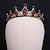 tanie rekwizyty do fotobudki-Wysadzana klejnotami barokowa korona królowej-cyrkonie platynowe jubileuszowe korony i tiary dla kobiet, kostiumy akcesoria do włosów z kamieniami szlachetnymi, elizabeth