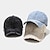 ieftine Pălării Damă-bumbac spălat culoare pură șapcă de baseball vintage pentru femei bărbați cuplu hip hop băieți fete pălărie de protecție solară șapcă hip hop