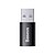 cheap Cables &amp; Adapters-Baseus Ingenuity Series Mini OTG Adaptor USB 3.1 to Type-C Black