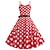 baratos Vestidos-Trajes de Grease com Poás dos anos 1950 Vestido de Férias Fantasia de Máscara Vestido Fantasia com Poás Listrados Festa de Máscara Feminina  Noite Vestido para Adultos Retorno para Casa
