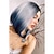Недорогие Парик из искусственных волос без шапочки-основы-ломбер парики короткий боб парик синие красочные парики синтетический парик для вечеринок ежедневный боб парик для женщин