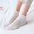preiswerte Socken9-1 Paar Damen Socken Standard Einfarbig Antibakteriell / Deodorant Einfacher Stil Baumwolle EU36-EU46