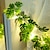 cheap LED String Lights-Outdoor Solar Roses Leaves Rattan String Lights 2m 20leds Fairy String Lights IP65 Waterproof Christmas Wedding Party Garden Patio Balcony Home Outdoor Decoration