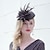 cheap Fascinators-Elegant Romantic Tulle / Flax / Feathers Fascinators with Feather / Split Joint / Tulle 1 pc Special Occasion / Party / Evening Headpiece/Special Occasion