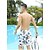 cheap Swimming Wear-Men&#039;s Swim Trunks Swim Shorts Quick Dry Lightweight Board Shorts Bathing Suit with Pockets Drawstring Swimming Surfing Beach Water Sports Floral Summer