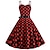 Недорогие Костюмы Старого света-платье в горошек 1950-х годов, коктейльное платье, платье-маскарад, полосатое платье-клеш, женское маскарадное вечернее/вечернее платье