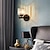 ieftine Aplici de Interior-Aplică modernă de perete interioară cu led cristal lampă de perete living dormitor noptiera culoar