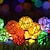 cheap LED String Lights-Outdoor Solar String Lights Sepak Takraw LED Fairy Lights 6.5M-30LEDs 5M-20LEDs Waterproof IP65 String Lights Christmas Wedding Party Garden Balcony Outdoor Decoration
