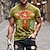 economico auto e moto-Per uomo maglietta Pop art Moto Girocollo Abbigliamento Stampa 3D Strada Informale Manica corta Stampa Di tendenza Essenziale Classico Comodo
