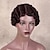 abordables Pelucas naturales de malla-pelucas de cabello humano corte pixie corto brasileño peinados de ondas de dedo para mujeres negras pelucas hechas a máquina completa pelucas cortas