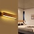 voordelige Wandverlichting voor binnen-moderne nordic stijl indoor wandlamp led hout woonkamer slaapkamer wandlamp 220-240v 8 w