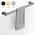cheap Towel Bars-60cm(23.6in)Bathroom Towel Bar New Design Contemporary Aluminum Material Bathroom Single Towel Rod Wall Mounted