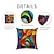 cheap Abstract Style-Geometric Throw Pillow Cover 1Pc Double Side Print Cushion Cover Abstract Sofa Bedroom Soft Decorative Pillowcase for Bedroom Livingroom Sofa Couch Chair Superior Quality Machine Washable