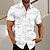 billiga hawaiianska lapelskjortor för män-Herr Skjorta Grafisk skjorta Aloha skjorta Kokosnötsträd Graffiti Nedvikt Grön Purpur Rodnande Rosa Gul Ljusgrön Tryck Utomhus Gata Kortärmad Button-Down Mönster Kläder Mode Designer Ledigt