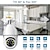 cheap Indoor IP Network Cameras-Wifi 2.4G 5G Dual Frequency 360 Degree Panoramic Rotating Home Lamp Head Type Surveillance Camera HD Night Vision Bulb Network Indoor Monitor