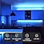 abordables Tiras de Luces LED-Tira de luces led cob de 2 ~ 5m, 640/960/1600 leds, 10mm, blanco cálido, rojo, azul, amarillo, 12v, para debajo del armario, espejo de tocador, dormitorio, cocina