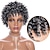 cheap Black &amp; African Wigs-Gray Wigs for Black Women Afro Wigs Short Curly Wigs Kinky Curly Wig with Bangs Natural Hair Wigs