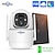 cheap Indoor IP Network Cameras-Hiseeu CQ1 IP Camera 2MP PTZ WIFI Waterproof Motion Detection Remote Access Indoor Outdoor Apartment Support 128 GB