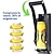 abordables Accessoires de bar-broyeur de canettes en métal fixé au mur bras métalliques plus épais broyeurs de canettes en aluminium robustes pour le recyclage bouteille en plastique de 16 oz écraseur de canettes de soda + 4 vis