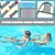 povoljno Antistres igračke-plovci za bazen, prostirka za bazen plutajući prsten na napuhavanje viseća mreža vodeni bazen madrac plutajuća ležaljka igračke za bazen stolica za plivanje s prstenastim krevetom, na napuhavanje za