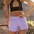 cheap Yoga &amp; Tennis Skirt-Women&#039;s Tennis Skirts Yoga Skirt 2 in 1 Side Pockets Tummy Control Butt Lift Quick Dry High Waist Yoga Fitness Gym Workout Skort Bottoms Violet Black Yellow Sports Activewear Stretchy Skinny