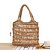 cheap Bags-Women&#039;s Straw Bag Beach Bag Straw Top Handle Bag Straw Bag Shoulder Bag Daily Going out Solid Color Camel White