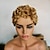 cheap Synthetic Wig-Synthetic Wig Curly Pixie Cut Machine Made Wig Short A1 Synthetic Hair Women&#039;s Soft Party Easy to Carry Blonde / Daily Wear / Party / Evening / Daily