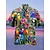 Недорогие аниме блузка и рубашка-Цветы Пальма Аниме Мультяшная тематика Манга Аниме 3D 3D Харадзюку Графический Назначение Для пары Муж. Жен. Взрослые Маскарад Снова в школу! 3D печать
