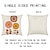 cheap Floral &amp; Plants Style-4pcs Throw Pillow Covers Floral Floral&amp;Plants Vintage Traditional Classic Home Sofa Decorative Livingroom Outdoor Cushion for Sofa Couch Bed Chair