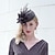 cheap Fascinators-Elegant Romantic Tulle / Flax / Feathers Fascinators with Feather / Split Joint / Tulle 1 pc Special Occasion / Party / Evening Headpiece/Special Occasion