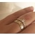 levne Prsteny-Prsten Párty Klasika Růžové zlato Stříbrná Zlatá Slitina Jednoduchý Elegantní 1ks / Dámské / Dar / Denní