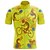 cheap Cycling Jerseys-21Grams Men&#039;s Cycling Jersey Short Sleeve Mountain Bike MTB Road Bike Cycling Graphic Top Yellow Red Blue Spandex Breathable Moisture Wicking Reflective Strips Sports Clothing Apparel