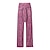 abordables Pantalons Femme-Femme Chino Pantalon Rouge Taille médiale Mode Casual Plage Imprimer Micro-élastique Toute la longueur Confort Fleur S M L XL XXL / Ample