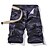 cheap Men&#039;s Shorts-Men&#039;s Classic Style Fashion Shorts Cargo Shorts Multi Pocket Knee Length Pants Casual Daily Camouflage Comfort Breathable Mid Waist Blue Purple Yellow Army Green Khaki 32 34 36 38 40