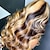 tanie Peruki koronkowe przednie z ludzkich włosów-13x4 body wave highlight ombre kolorowe koronki przodu peruka ludzki włos peruka 150%/180% gęstość remy brazylijski 100% ludzkie włosy dla kobiet 8-30in