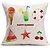 cheap Throw Pillows &amp; Covers-Summer Beach Double Side Cushion Cover 4PC/set Soft Decorative Square Throw Pillow Cover Cushion Case Pillowcase for Sofa Bedroom Superior Quality Machine Washable