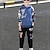 olcso Szettek-2 darab gyerek fiú kapucnis nadrág tréningruha hosszú ujjú fehér fekete poros kék betűmintás kültéri menő utcai stílusú szett