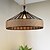 abordables Diseño de Linterna-Lámpara colgante con diseño de isla de 30/40 cm, cuerda de cáñamo led, metal, casa de campo vintage, estilo nórdico, 220-240v