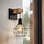 billige Indendørsvæglamper-indendørs væglampe led vintage industriel stil soveværelse spisestue stue metal væglampe 220-240v