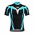 cheap Cycling Jerseys-21Grams Men&#039;s Cycling Jersey Short Sleeve Bike Top with 3 Rear Pockets Mountain Bike MTB Road Bike Cycling Breathable Quick Dry Moisture Wicking Reflective Strips Black Yellow Sky Blue Polyester